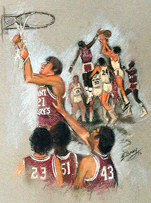 1973 Basketball Huskies