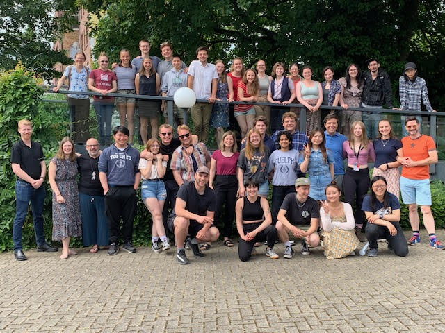CSSG 2023 students and instructors outside the CSSG school, Kassel