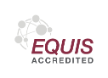 EQUIS Accredited with EQUIS logo in background