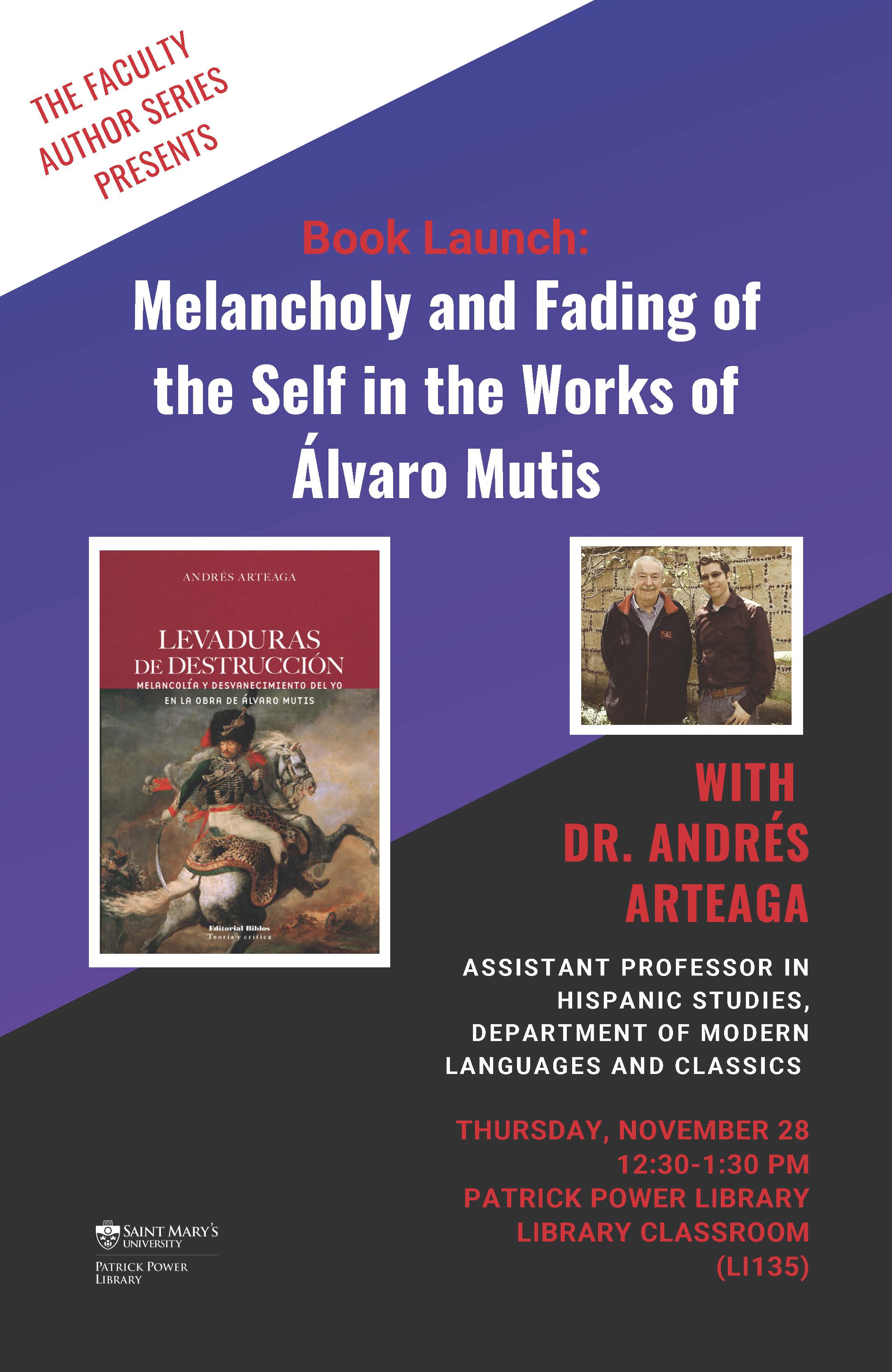 Andres Arteago - Book launch 