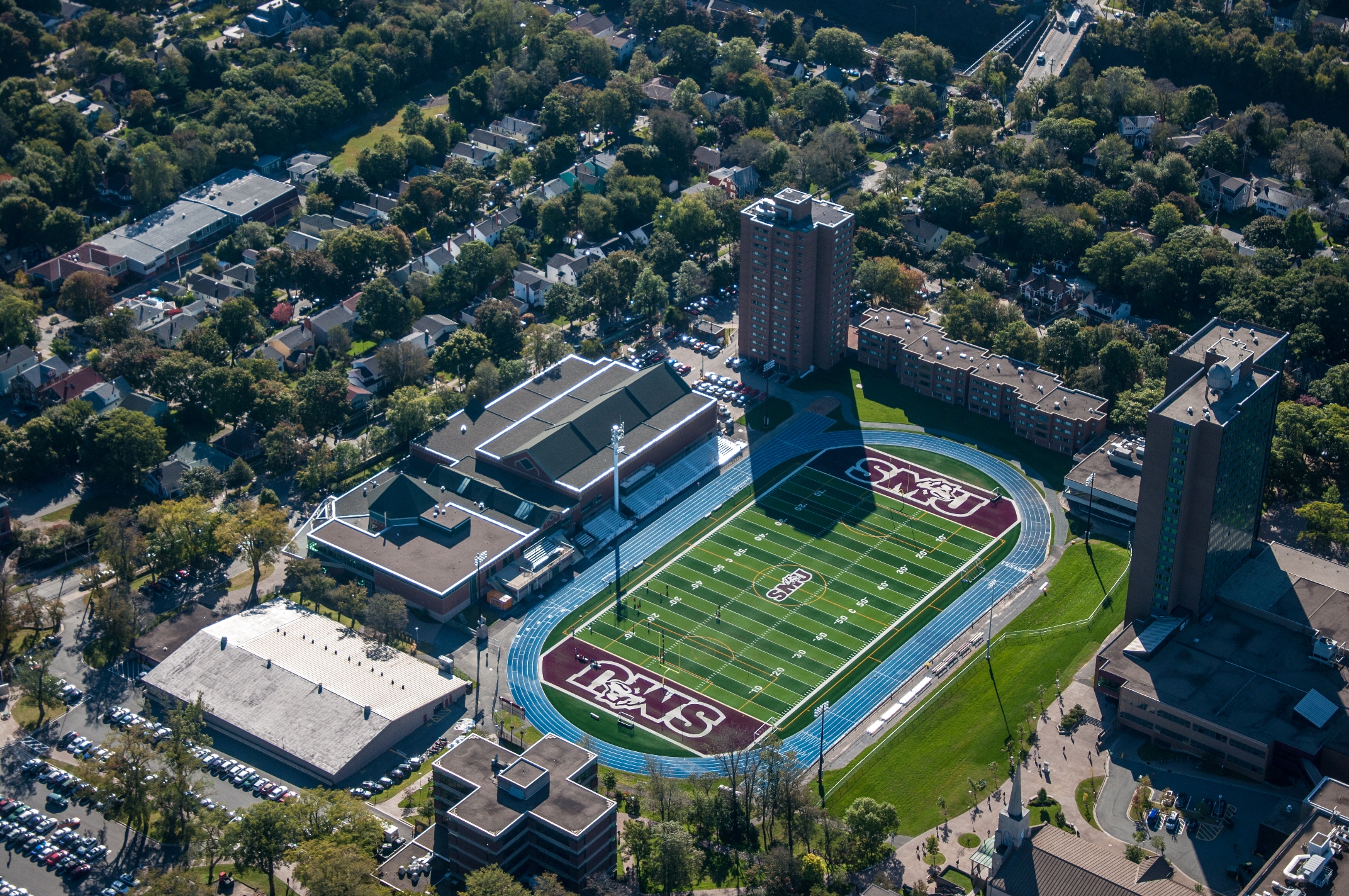 SMU Campus Aerial Photo