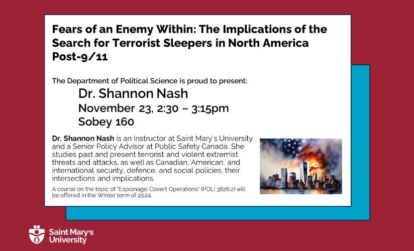 Shannon Nash lecture poster