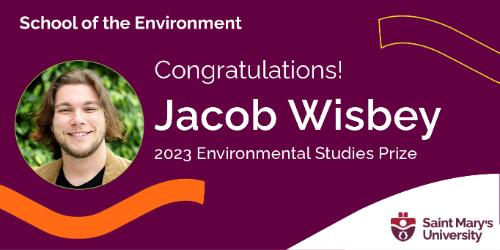 2023 Environmental Prize - Jacob Wisbey