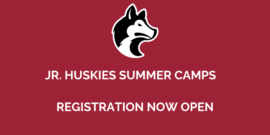 Jr Huskies Registration Banner 2024 - NOW OPEN