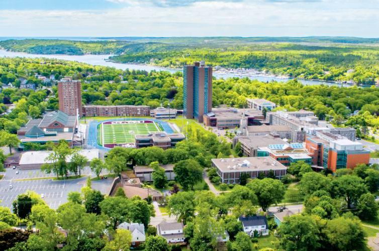 Scenic View of Campus