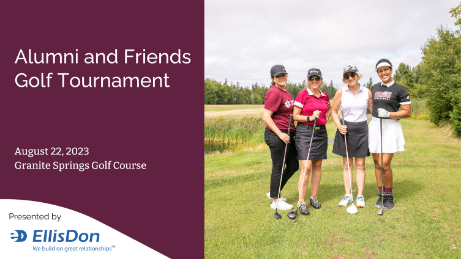 Golf tournament promo