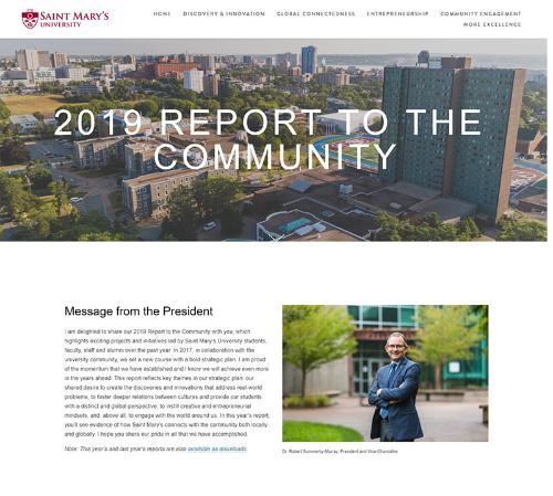 Report to the Community cover