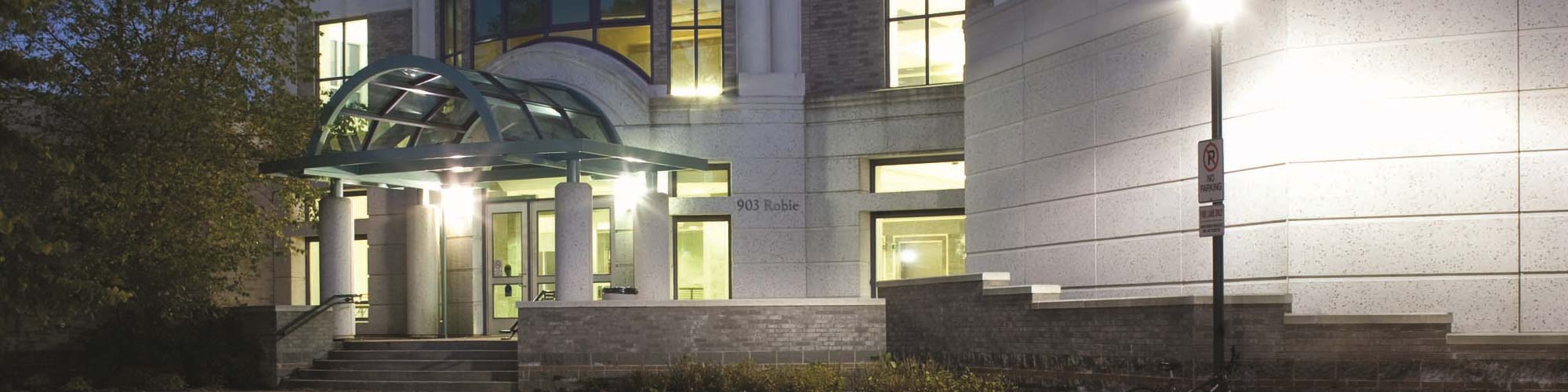 Sobey Building At Night Banner